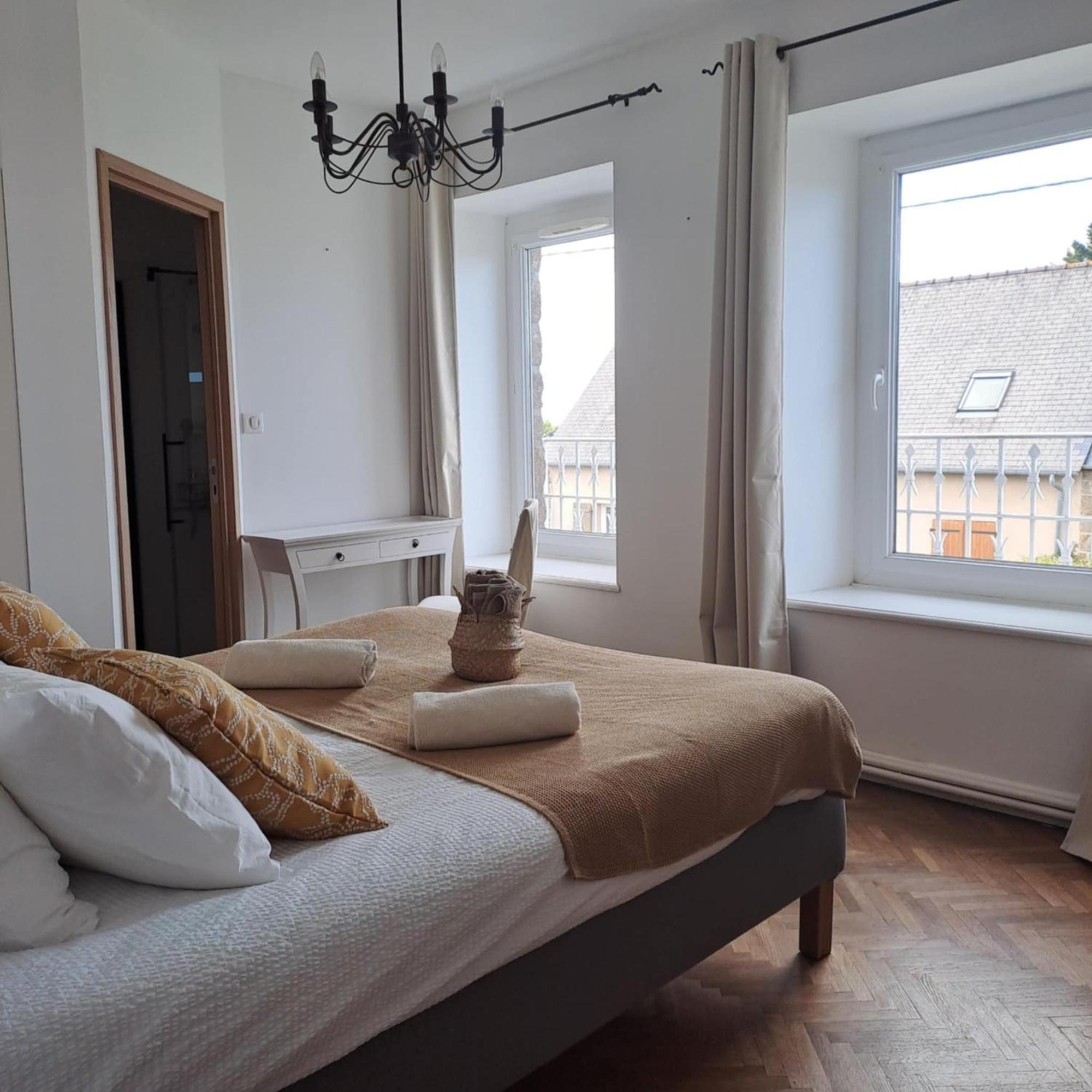 Chambres Le Lac Cherrueix Bagian luar foto